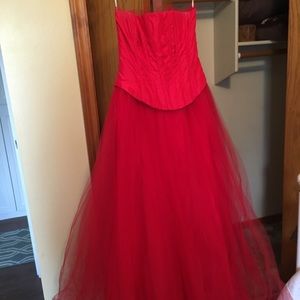 Jessica McClintock Strapless